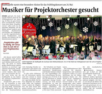 Artikel der Dülmener Zeitung vom 28. Januar 2025